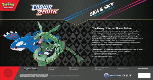 Pokémon Sword & Shield - Crown Zenith Sea & Sky