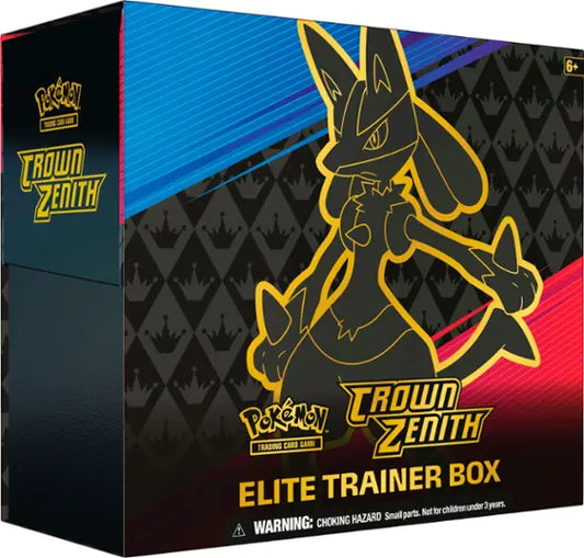 Pokémon Sword & Shield - Crown Zenith Elite Trainer Box