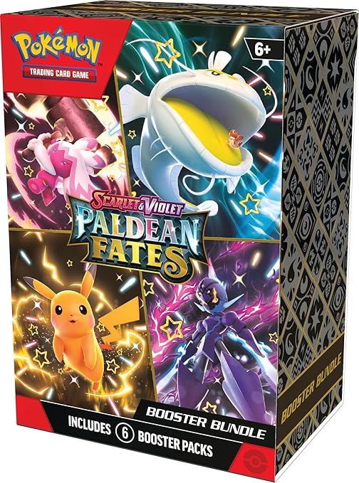 Pokemon Scarlet & Violet Paldean Fates - Booster Bundle