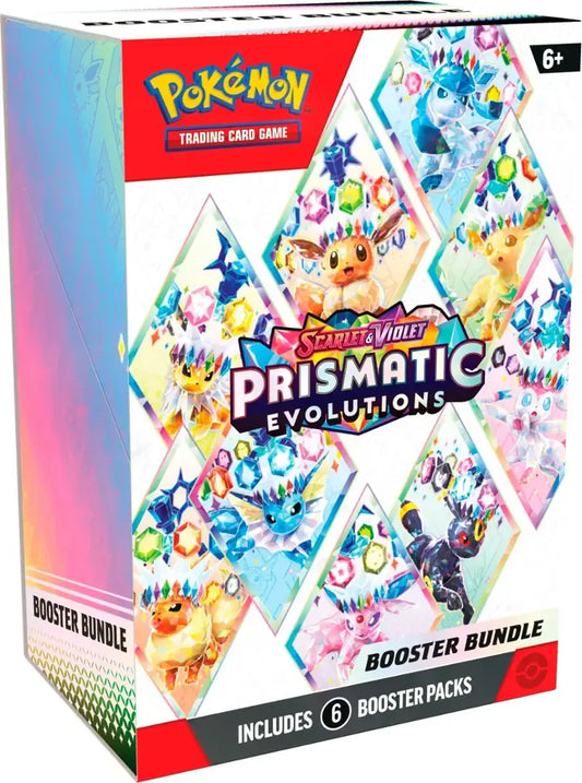 Pokemon Scarlet & Violet Prismatic Evolutions - Booster Bundle