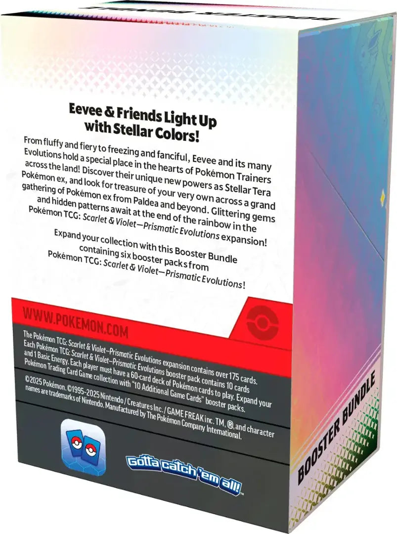 Pokemon Scarlet & Violet Prismatic Evolutions - Booster Bundle
