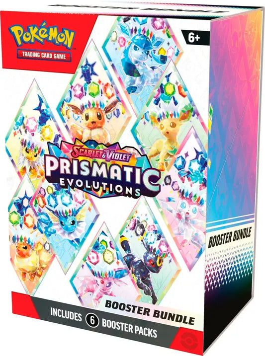 Pokemon Scarlet & Violet Prismatic Evolutions - Booster Bundle