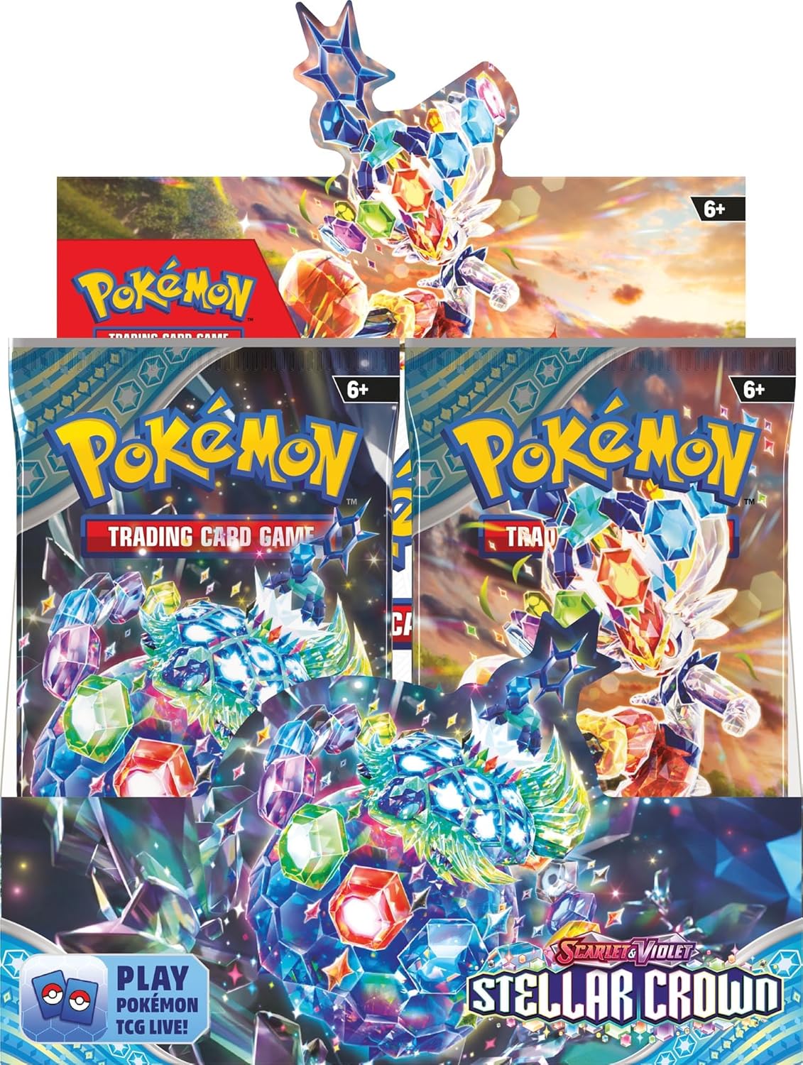 Pokémon Scarlet & Violet - Stellar Crown Booster Box (36 Packs)