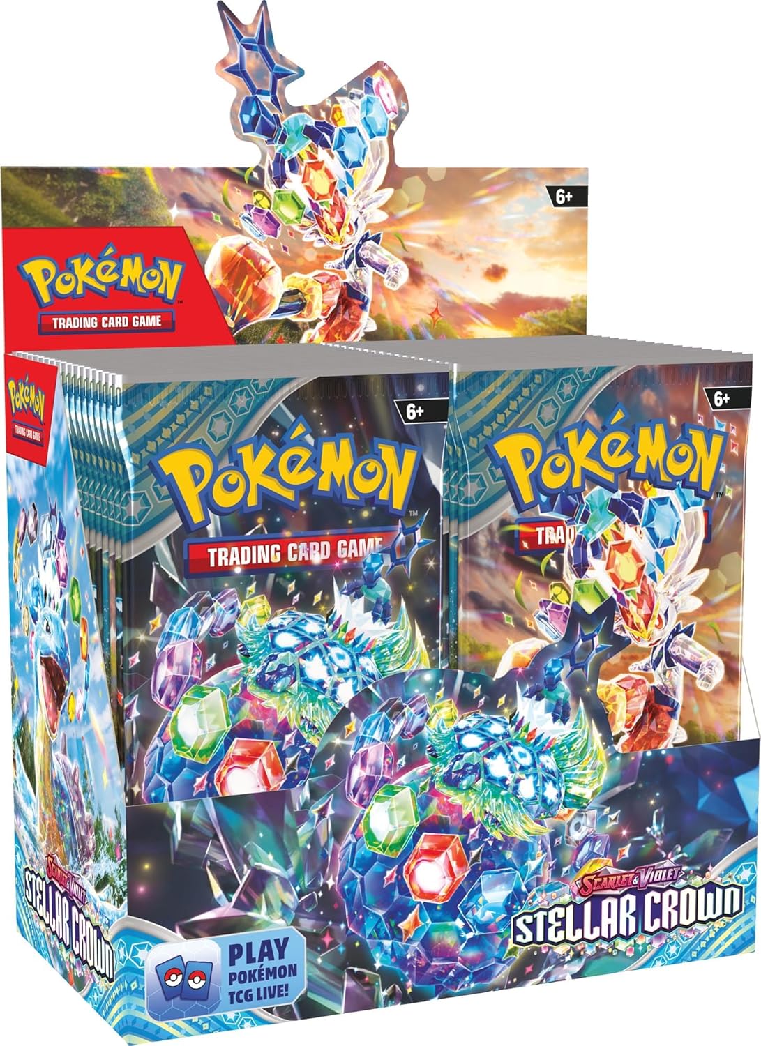 Pokémon Scarlet & Violet - Stellar Crown Booster Box (36 Packs)